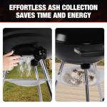 GRiLife 18 Inch Portable Charcoal Grill with Wheels