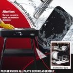 Artestia 1800W Smokeless Electric Grill with Lid