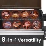 Z GRILLS 8-in-1 Wood Pellet Grill and Smoker