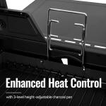 ZH3005 Dual Fuel 2-Burner Combo Grill