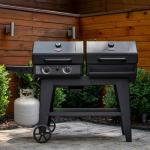 Char-Griller Dual-Function 2-Burner Gas & Charcoal Grill