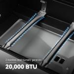 Royal Gourmet 3-Burner Dual Fuel Gas Charcoal Grill