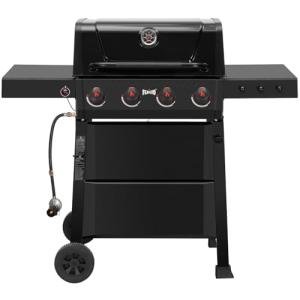 Feasto 4 Burner Gas Grill with Side Table