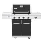 Nexgrill 4-Burner Propane and Charcoal Grill