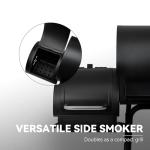 Royal Gourmet Charcoal Grill Offset Smoker with Cover