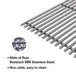 16.5" Stainless Steel Cooking Grates - 2-Pack