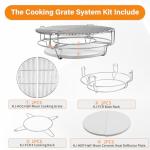 6 Piece Kamado Joe Cooking Grate Replacement Kit