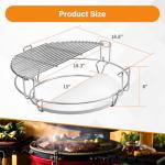 6 Piece Kamado Joe Cooking Grate Replacement Kit