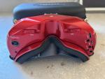 Skyzone 02X FPV Drone Goggles - Red 5.8GHz
