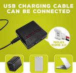 400mAh Lithium Battery 5-Pack for Drones