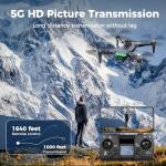 4K Camera Drone with GPS, 60 Min Flight