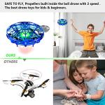 Kizplays Mini UFO Drone for Kids - Hand Controlled
