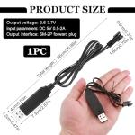 USB Charger Cable for 3.7V LiPo Batteries