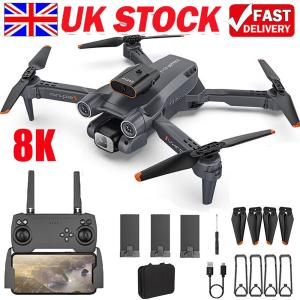 8K HD Foldable Dual Camera RC Quadcopter