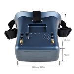 Yklhsocneg 008D FPV Goggles with DVR 4.3" HD