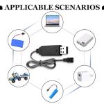USB Charger Cable for 3.7V LiPo Batteries
