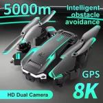 8K Dual Camera Drone with GPS and Obstacle Avoidance