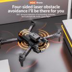 8K HD Foldable Dual Camera RC Quadcopter