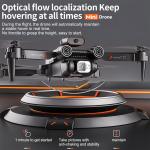 8K HD Foldable Dual Camera RC Quadcopter
