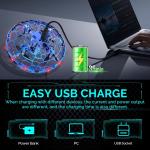 Kids’ 360° Hands-Free LED Flying Toy Drone