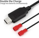 ThaRigwig 4-Pack Replacement Rechargeable Drone Batteries