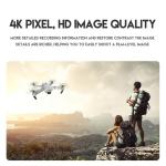 4K HD Dual Camera Foldable FPV Drone with 3 Batteries