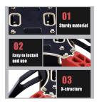 FPV Quadcopter Drone Frame Kit with Integrated PCB