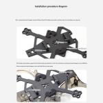 2-Inch Carbon Fiber FPV Drone Frame Kit