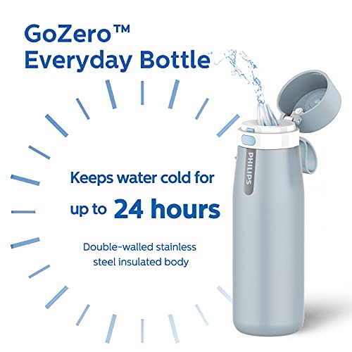 Philips GoZero Insulated Stainless Steel Water Bottle