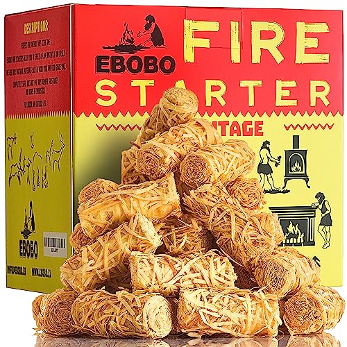 Odorless Fire Starter Sticks - 50 Pack