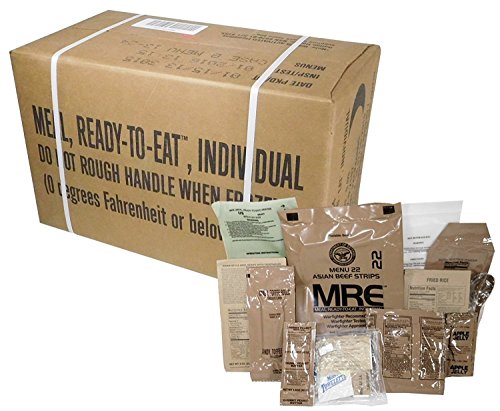 U.S. Military Surplus Ready-to-Eat Meals (12 Pack)