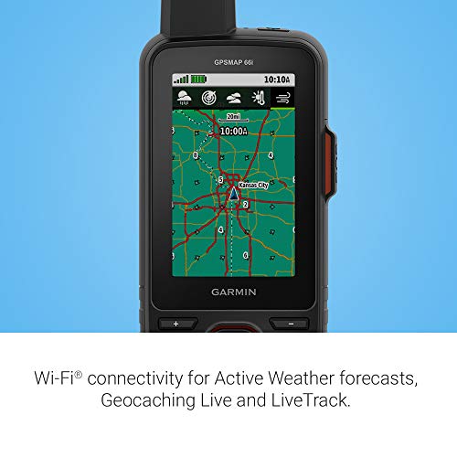 Garmin GPSMAP 66i Handheld GPS and Communicator
