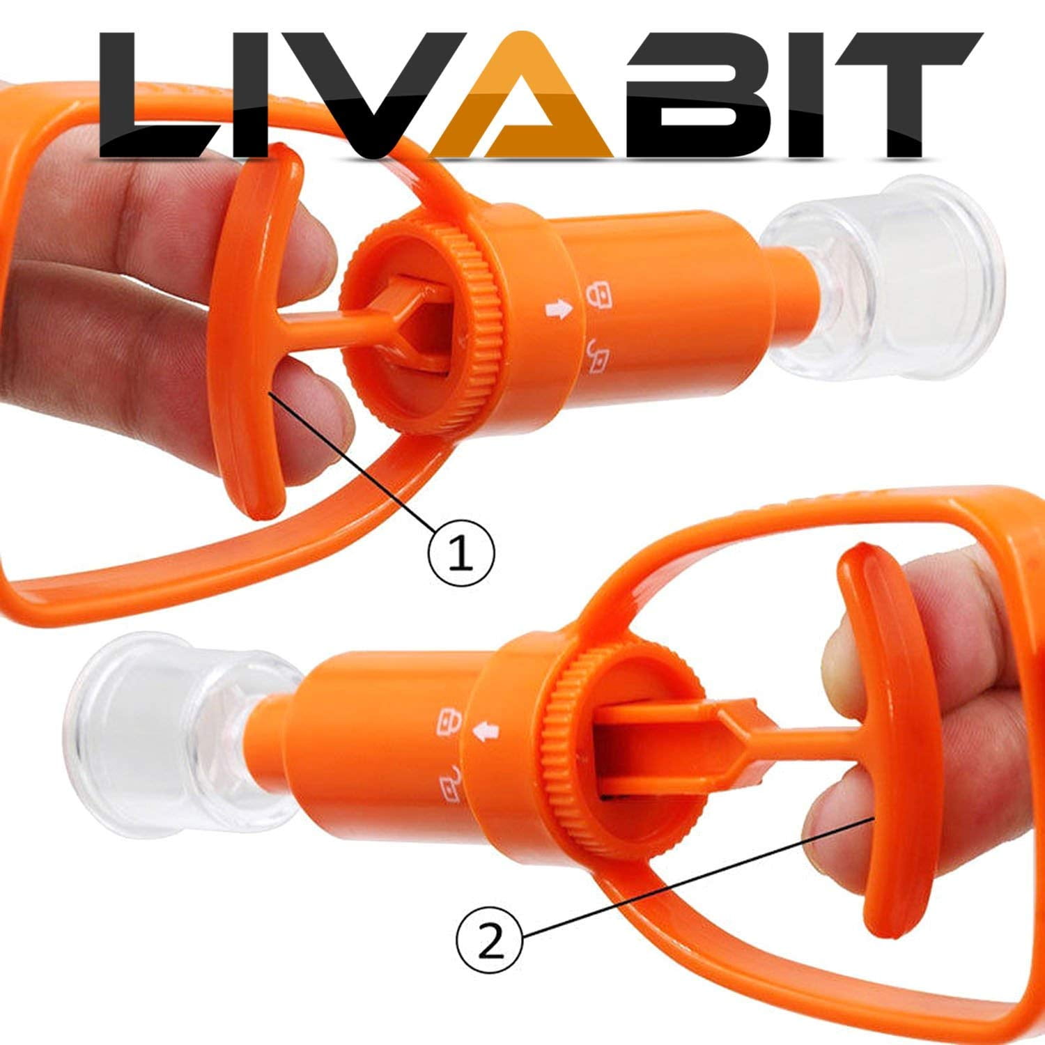 LIVABIT Bug Bite Suction Pump for Outdoors