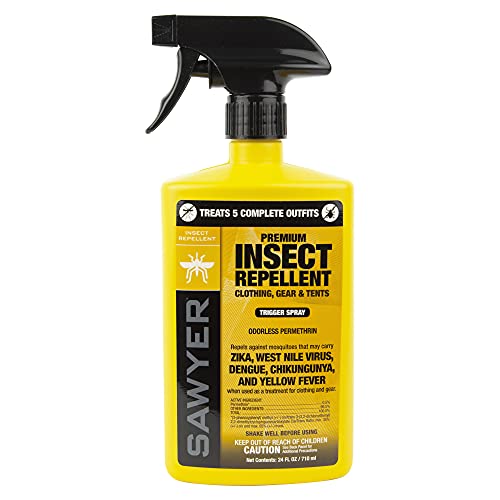 Sawyer Permethrin Insect Repellent Pump Spray, 24 oz