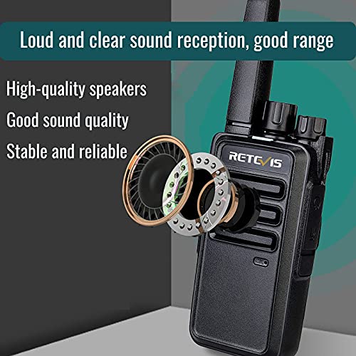 Retevis RT68 Rechargeable Walkie Talkies – 6 Pack