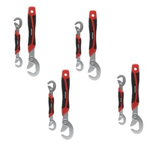 BeeSavvy Adjustable Wrench Set with Non-Slip Handles