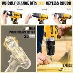 Sundpey 166-Piece Home Tool Kit with Drill