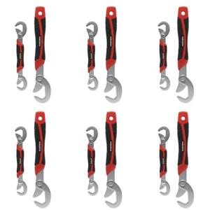 BeeSavvy 2-Piece Adjustable Wrench Set