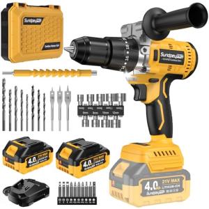 SundpeyPRO 21V Cordless Hammer Drill Set