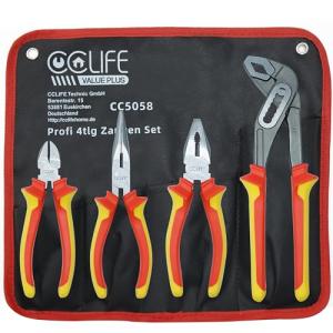 4-Piece Plier Set for DIY Repairs
