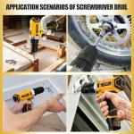 Sundpey 166-Piece Home Tool Kit with Drill