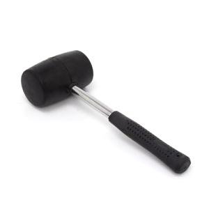 16oz Heavy-Duty Rubber Mallet with Steel Shaft
