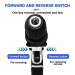 21V Cordless Drill Driver with 29 Accessories