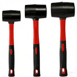 Peohud 3 Pack Rubber Mallet Hammer Set
