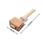 YYHONGMAI Wooden Mallet for DIY Woodworking