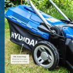 Hyundai 15" Electric Lawnmower with Mulching Feature