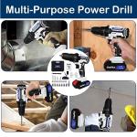 21V Cordless Drill Driver with 29 Accessories