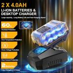 SundpeyPRO 21V Cordless Hammer Drill Set