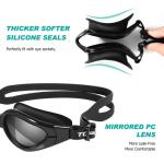 TOPLUS Anti-Fog Swim Goggles with UV Protection
