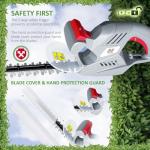 NETTA 500W Electric Hedge Trimmer - 50cm Blade